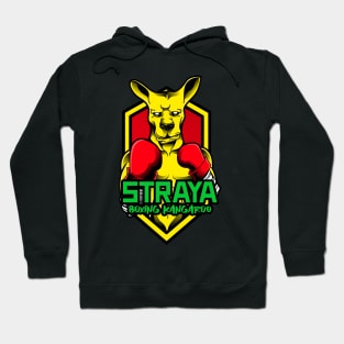 Straya Boxing Kangaroo Hoodie